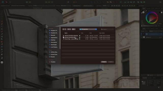 Live Perspective and Mesh Warp (Affinity Designer) смотреть онлайн