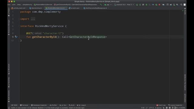 Parsing network request from Retrofit with Moshi смотреть онлайн