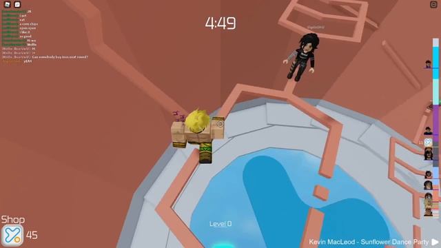 Playing Tower Of Hell as Shadow Dio from JoJo's Bizarre Adventure (Roblox) смотреть онлайн