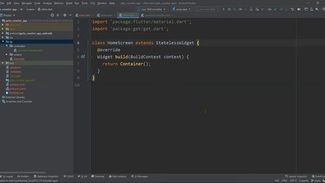 flutter getx state management app | Counter App смотреть онлайн