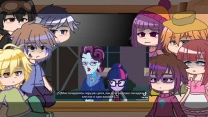 ||Реакция Смешариков на Т/и|| 1 часть// Гача лайф, Гача клуб//Gacha life, Gacha club// Канна//