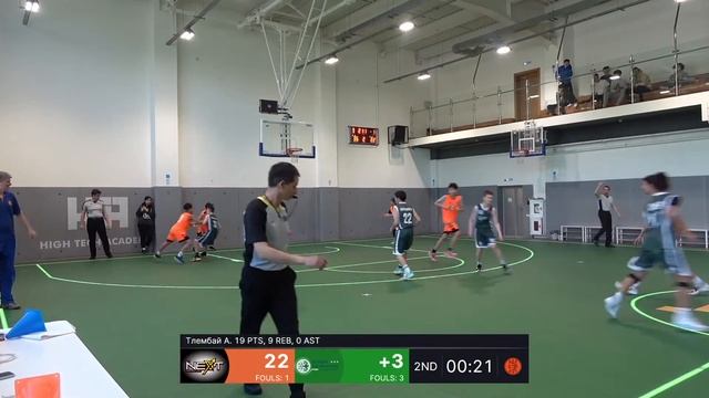 The Next— Shoqan School | Игра за 3 место 3 категория | Школьная Лига «Дай Мяч!» Алматы смотреть онлайн