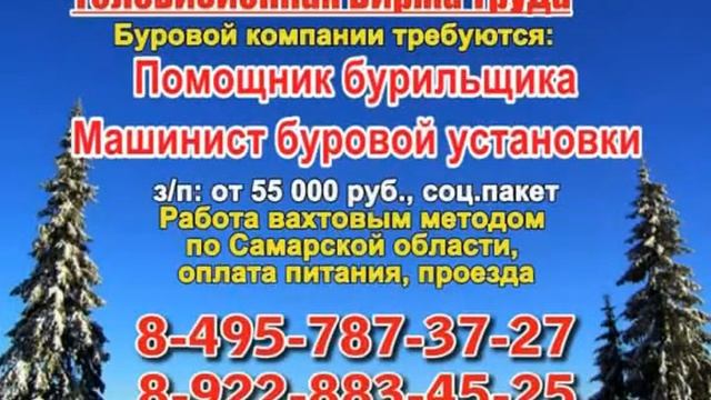 24 января 20 20 РАБОТА В САМАРЕ смотреть онлайн