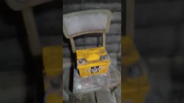 Когда нет света в бане.Лампа с алиэкспресс от 12в акб