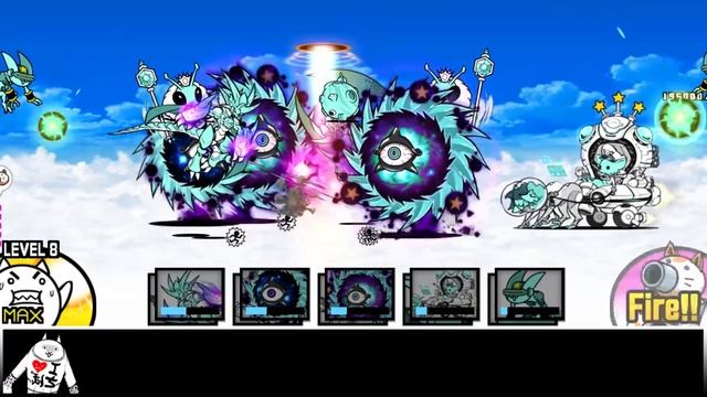 The Battle Cats - Alien VS Alien (Bosses War) смотреть онлайн