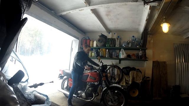 Первый запуск после зимы ИЖ Юпитер 5 смотреть онлайн