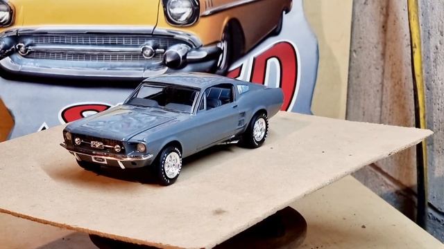AMT 1/25th Scale, 1967 Ford Mustang GT, Finished! смотреть онлайн