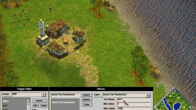Age of Mythology Titans - урок 6, триггеры внесения случайности в игровой сценарий. смотреть онлайн