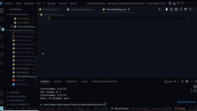 15 Python, modulos смотреть онлайн