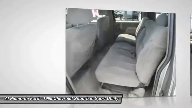 1999 Chevrolet Suburban Melrose Park Illinois p19762a смотреть онлайн