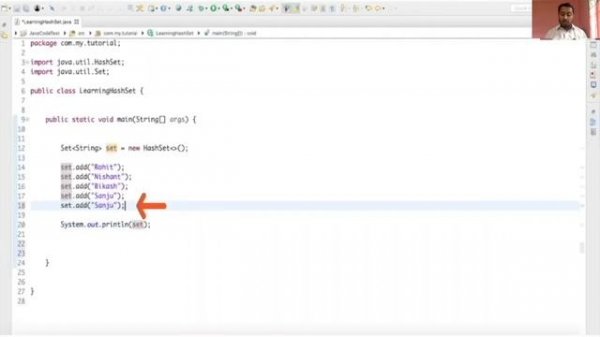 HashSet || Java Collection Framework  || Java Tutorial || In Hindi