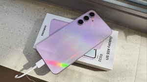 Распаковка Samsung Galaxy A55 5G