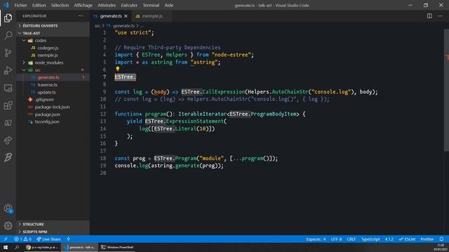 [WeekTalk 10] JavaScript AST - Thomas.G смотреть онлайн
