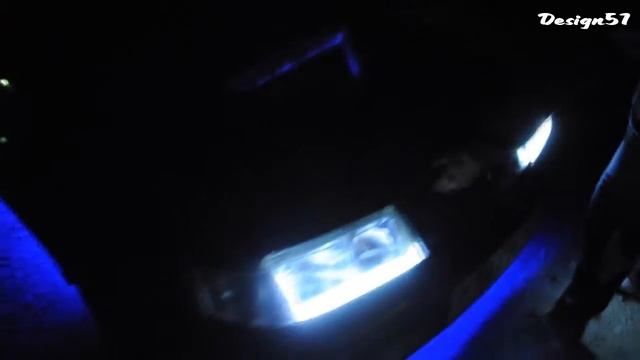 RGB подсветка ваз 2110 от Design57 смотреть онлайн