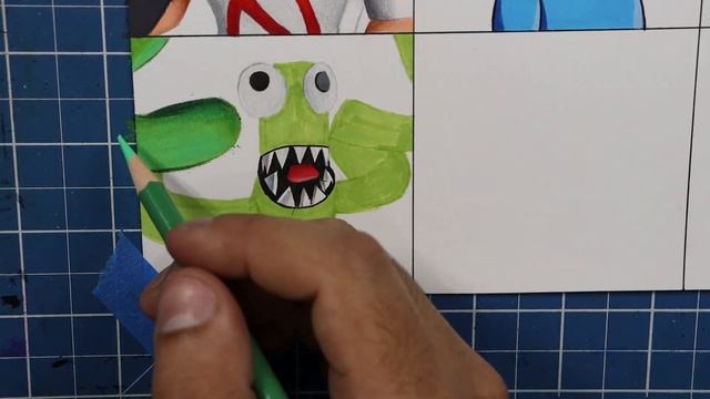 Drawing ROBLOX Rainbow Friends and FRIDAY NIGTH FUNKIN смотреть онлайн