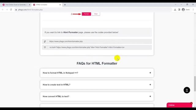 HTML Formatter and HTML Beautifier online | Beautify HTML Code Online смотреть онлайн