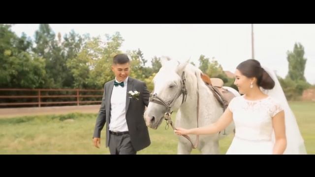 СКРОМНАЯ СВАДЬБА /WEDDING BAISAL & BEGIMAI Part 1 смотреть онлайн