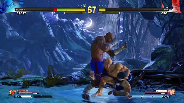 STREET FIGHTER V Sagat vs Oro смотреть онлайн