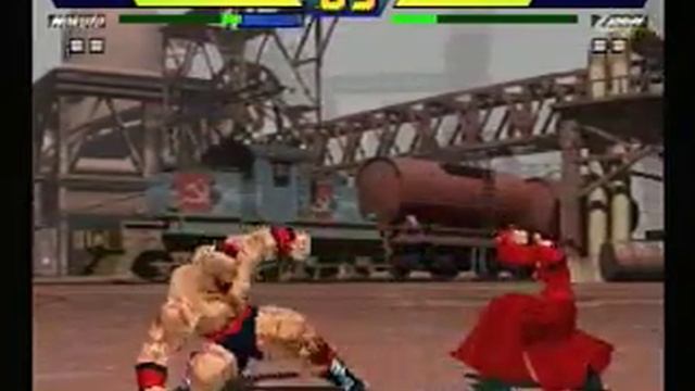 Street Fighter EX Plus Alpha (Bloody Hokuto vs Zangief) смотреть онлайн
