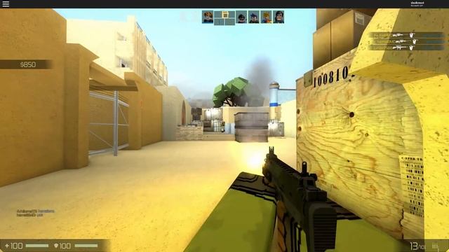 САМЫЙ РЕАЛЬНЫЙ CS:GO С ЧИТАМИ В ROBLOX! КС ГО В РОБЛОКСЕ! COUNTER BLOX ROBLOX OFFENSIVE! смотреть онлайн