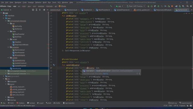 How to Get Update API IN Kotlin Android Studio смотреть онлайн