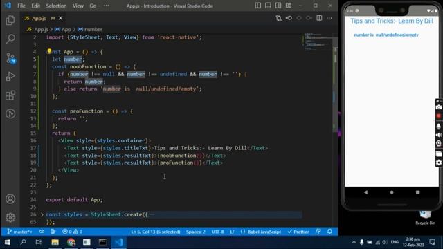 Tutorial#3 | Short-circuit Evaluation JavaScript | React Native code Optimization | Urdu/Hindi смотреть онлайн