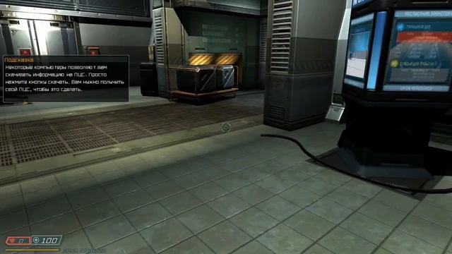 Doom 3 BFG ( part 1 , Mars Sity ) смотреть онлайн