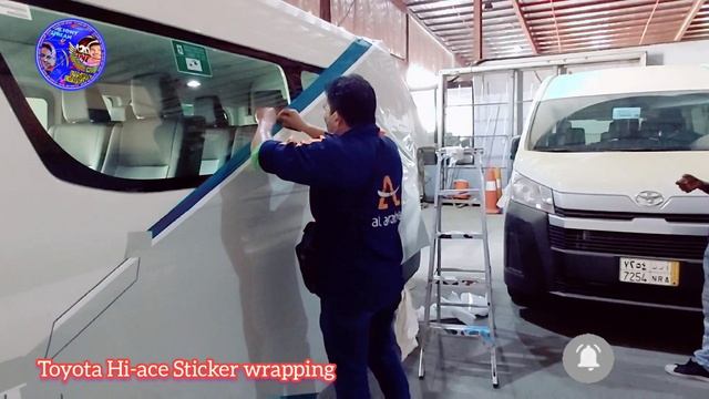DAILY LIFE D25.PRT.3 TOYOTA HI-ACE STICKER WRAPPING смотреть онлайн