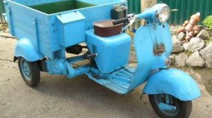 Вятка МГ-150 1963г.в. (грузовой мотороллер)