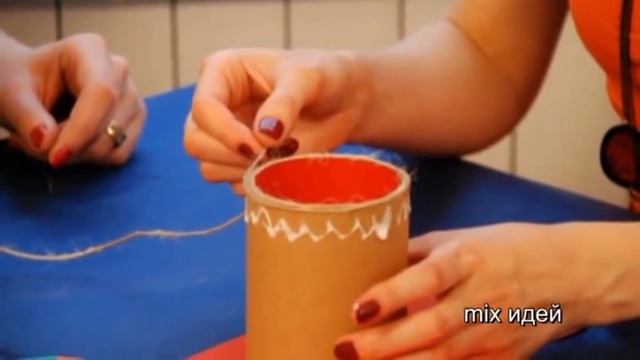 Органайзер для карандашей своими руками/Карандашница своими руками смотреть онлайн