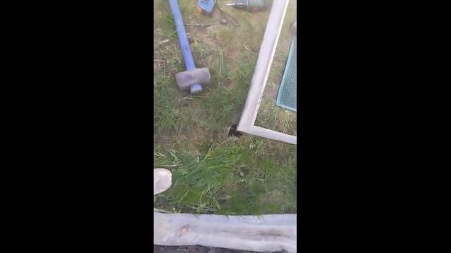 грядки из плоского шифера