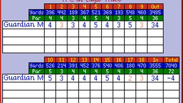 PGA Tour Golf (Honda Classic at TPC Eagle Trace) (Sterling Silver) (MS-DOS) [1991] [PC Longplay] смотреть онлайн