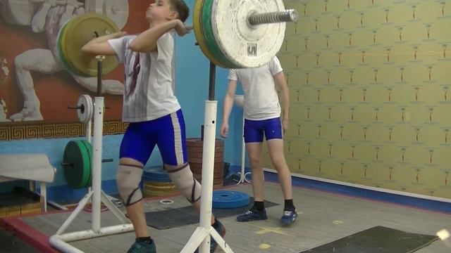 Маклаков Тимур, 14 лет, собст вес 54 Пр гр 80 кг 4х3 р смотреть онлайн