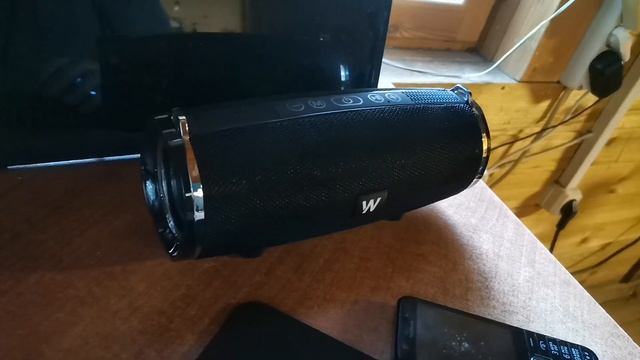 тест звука портативной колонки WALKER WSP-160 смотреть онлайн