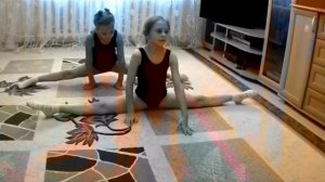 Challenge rhythmic gymnastics training.