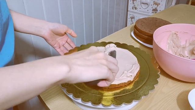 Готовим ТОРТ дома с НУЛЯ и декорируем! смотреть онлайн
