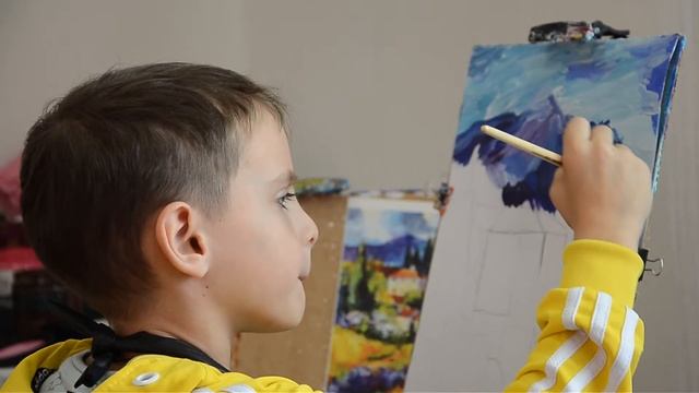 Картина в студії artishok - Черепаха смотреть онлайн