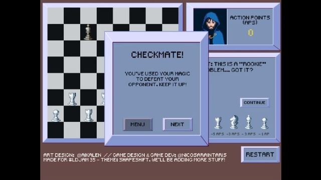 Ludum Dare 35: Moveless Chess (Browser) смотреть онлайн
