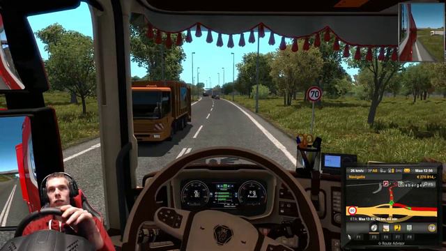 Euro Truck Simulator 2 NEUWE UPDATE 1.34 (Dutch Map) смотреть онлайн