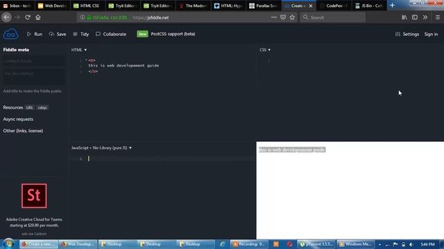 Beginner's web development guide in Tamil | UI development смотреть онлайн