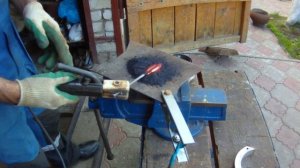 Эксперимент.Закалка любой стали,проверяю метод.Experiment.Hardening of any steel,I check the method