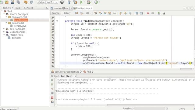 REST application смотреть онлайн