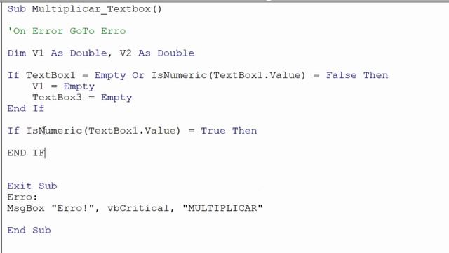 Como Fazer MULTIPLICAÇÃO entre Textbox Excel VBA смотреть онлайн