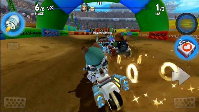 Motocycle Pulsar Game Play | New Update | Beach Buggy Racing 2