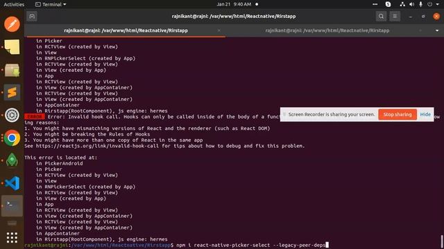 requireNativeComponent: "RNCAndroidDialogPicker" was not found in the UIManager смотреть онлайн