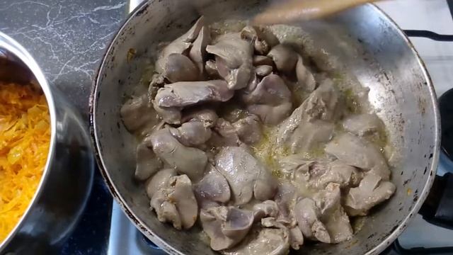 Готовим сочную нежную куриную печень в сливках!!! смотреть онлайн