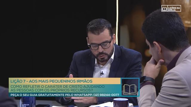 Lição 7 - Aos Mais Pequeninos Irmãos / 1° TRIMESTRE 2023 смотреть онлайн