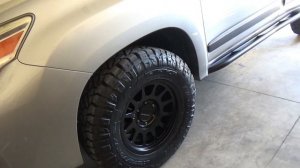 lexus gx460-new method wheels and 275/70/17 nitto ridge grapplers