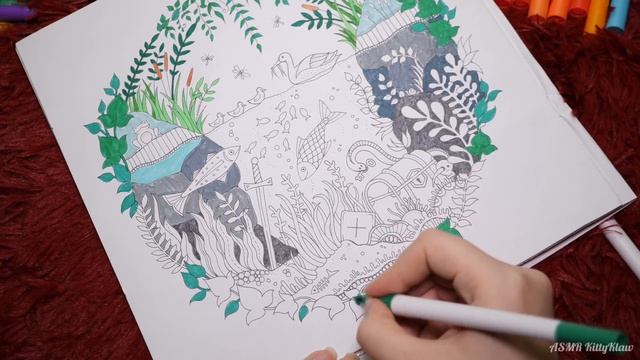 АСМР Шепот и Рисование ? ASMR Whispering and Drawing ✨ смотреть онлайн