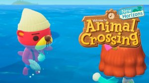 Animal Crossing ｜ Купаемся в море ｜ Прохождение №20
